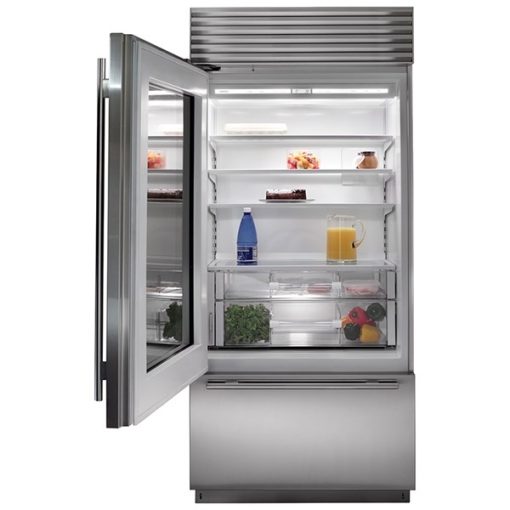 21.6 cu ft Bottom Freezer Stainless Refrigerator - Image 2