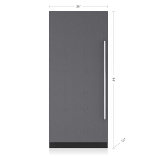 21.4 cu ft Column Refrigeration Panel Ready Refrigerator