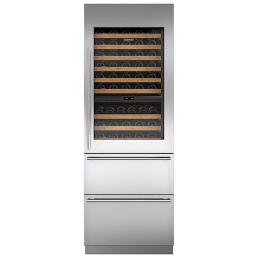 Built-In Dual Zone 86 bottle Beverage Center