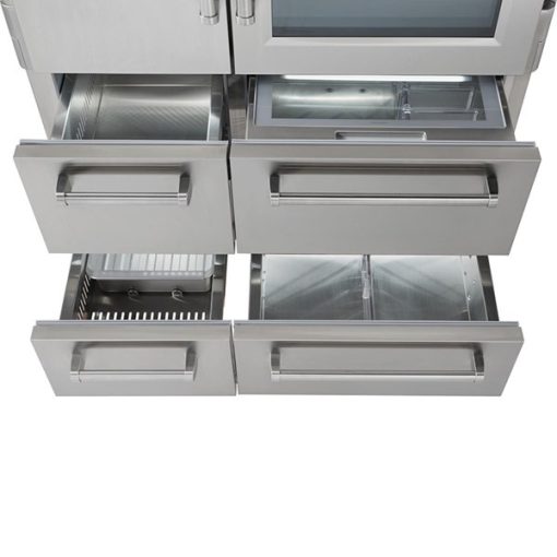 22.7 cu ft Bottom Freezer Stainless Refrigerator - Image 4