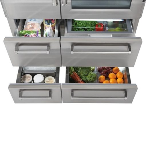 22.7 cu ft Bottom Freezer Stainless Refrigerator - Image 5
