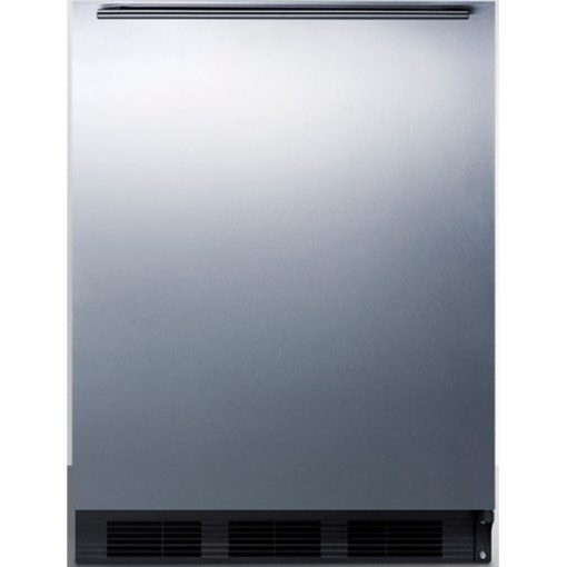 5.1 cu ft Undercounter Stainless Refrigerator