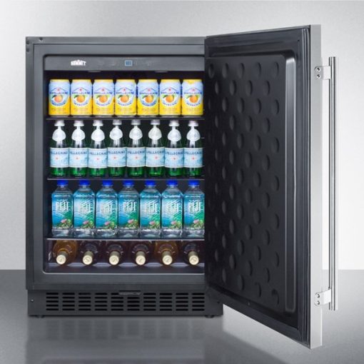 4.6 cu ft All Refrigerator Stainless Refrigerator - Image 4