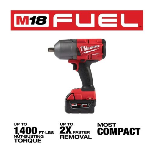 Milwaukee M18 FUEL HTIW with Grease Gun Kit - Image 3