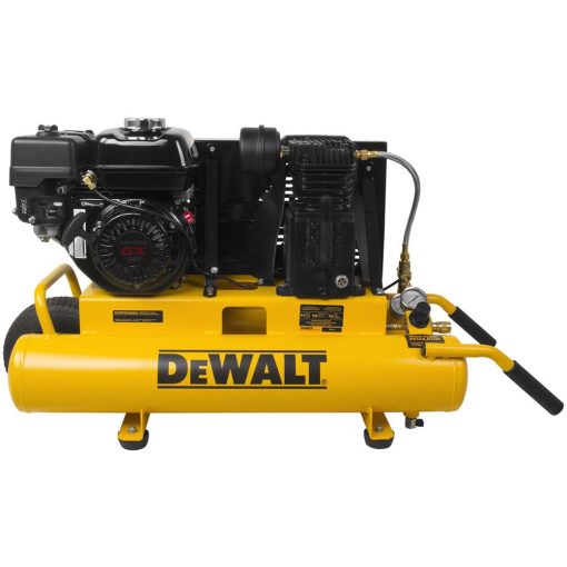 8-Gallon Portable 150-PSI Gas Twin Stack Air Compressor - Image 10