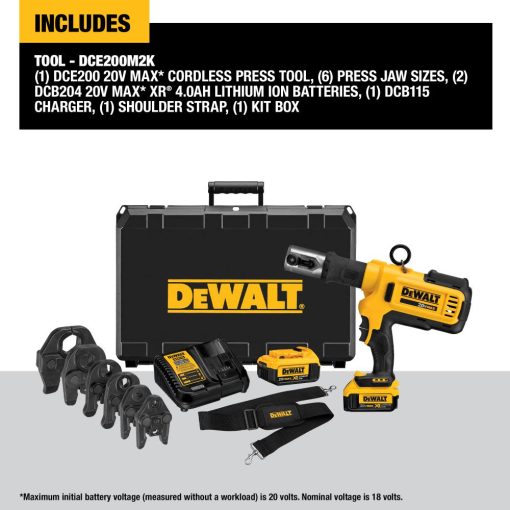 20V MAX Press Tool Kit - Image 2