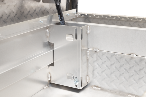 Weather Guard Saddle Truck Tool Box Aluminum Compact Clear - Image 7