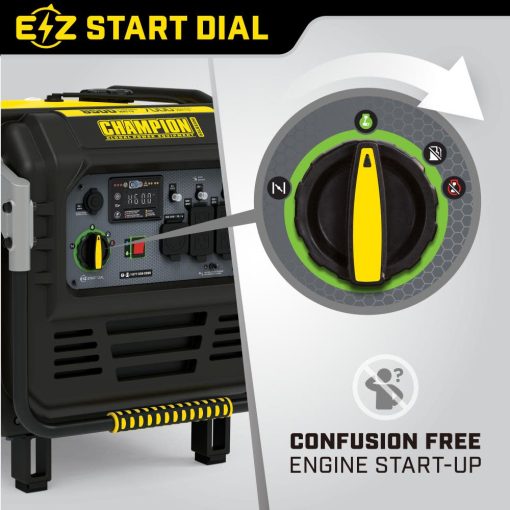 Champion 8500 Watt Portable Electric Start Inverter Generator with Quiet Technology and CO Shield - Image 4