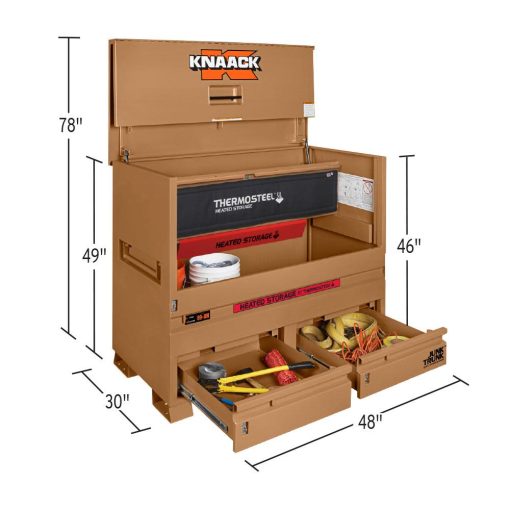 STORAGEMASTER® Piano Box with JUNK TRUNK™and Thermo Steel™ - Image 2