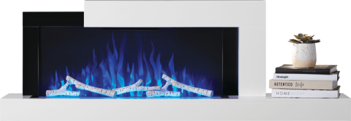 Stylus™ Wallmount Electric Fireplace with Shelf - Image 8