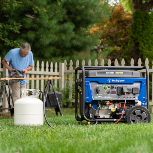 Westinghouse 9500-Watt Dual Fuel Generator with Remote Start - Image 7