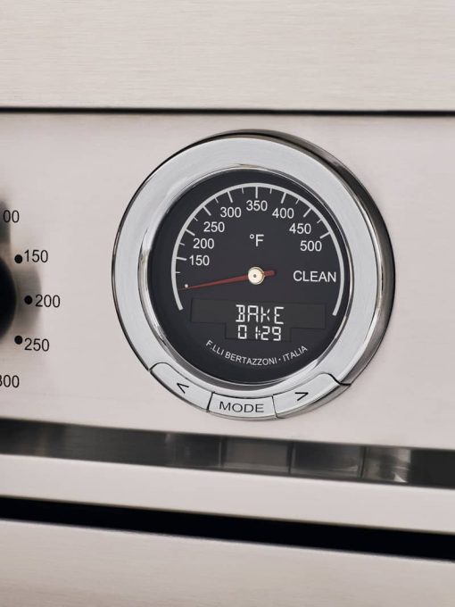 Bertazzoni Professional Series 30" Red Self-Clean Induction Range - Image 2