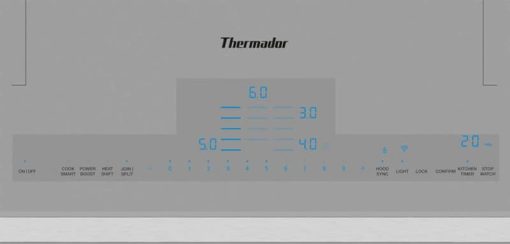 Thermador Masterpiece Series 36" Titanium Gray Framed Induction Cooktop - Image 2
