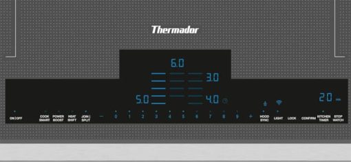 Thermador Masterpiece Series 36" Silver Mirror Framed Induction Cooktop - Image 2
