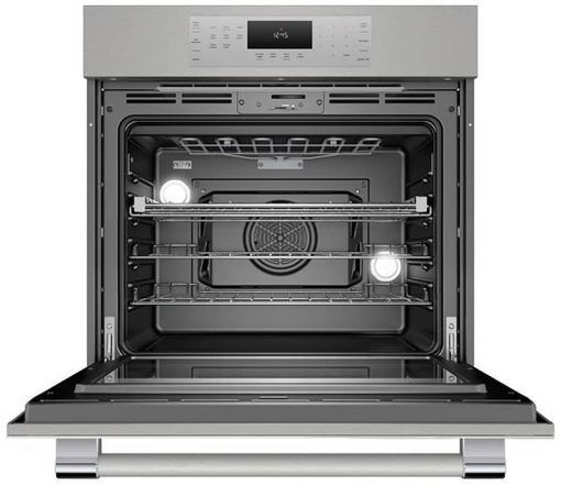 Thermador ADA Masterpiece Series 30" Gray Glass On Stainless Steel Single Oven With Professional Handle - Image 2