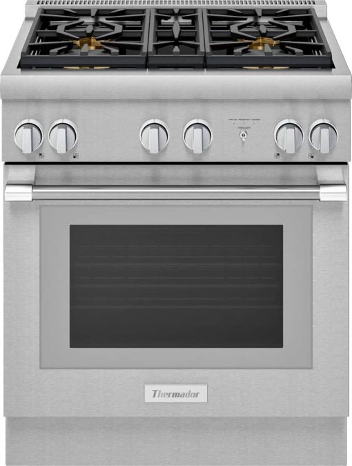 Thermador Pro Harmony 30" Stainless Steel Dual Fuel Range