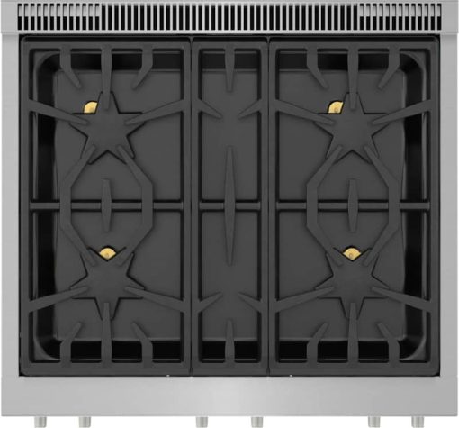 Thermador Pro Harmony 30" Stainless Steel Dual Fuel Range - Image 4