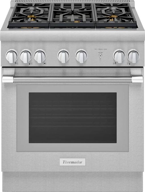 Thermador Pro Harmony 30" Stainless Steel Dual Fuel Range
