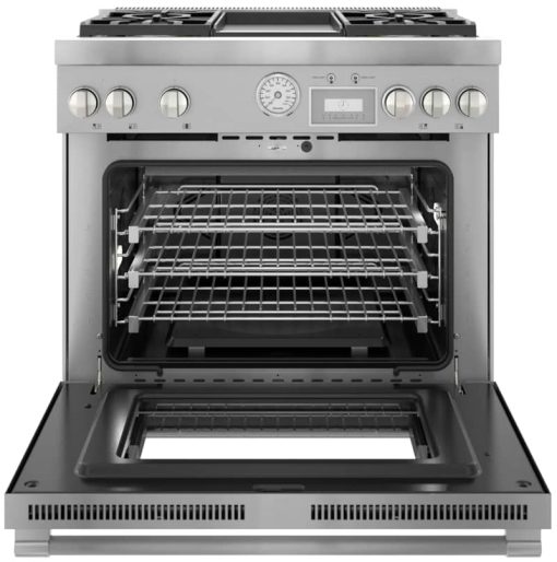 Thermador Pro Grand 36" Stainless Steel Commercial Depth Dual Fuel Range - Image 2