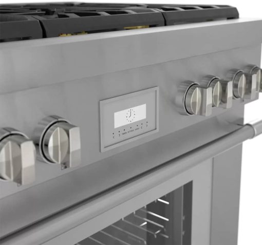 Thermador Pro Harmony 36" Stainless Steel Dual Fuel Range - Image 6