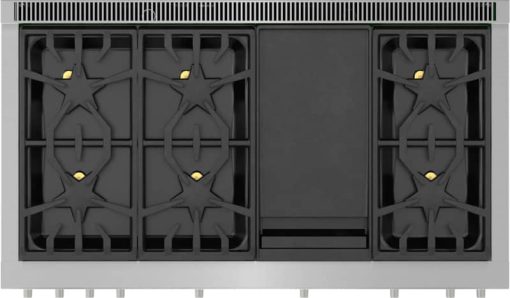 Thermador Pro Harmony 48" Stainless Steel Dual Fuel Range With Griddle - Image 3