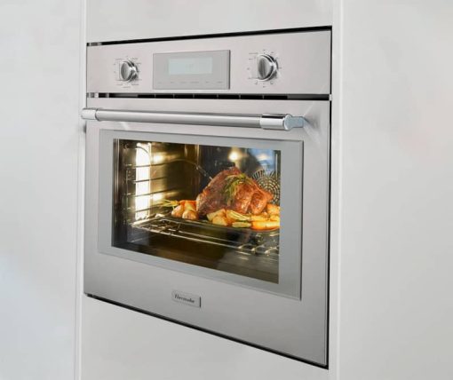 Thermador ADA Professional Series 30" Gray Glass On Stainless Steel Single Built-In Oven - Image 4