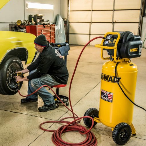27 Gallon 200 PSI Portable Vertical Electric Air Compressor - Image 6