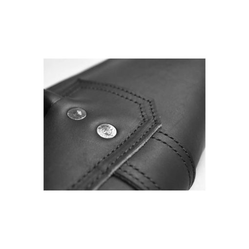 49 In. L Black Smooth Leather Shotgun Case Without Scope - Image 2