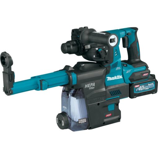 Makita 40V max XGT Rotary Hammer Kit Brushless Cordless 1 1/8" AVT with Dust Extractor accepts SDS PLUS bits AFT AWS Capable - Image 2