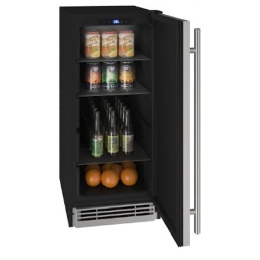 3.1 cu ft Undercounter Stainless Refrigerator