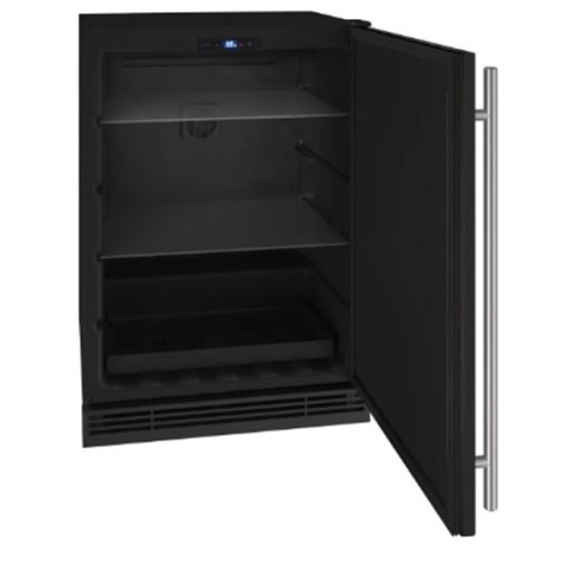 5.7 cu ft Undercounter Black Refrigerator - Image 2