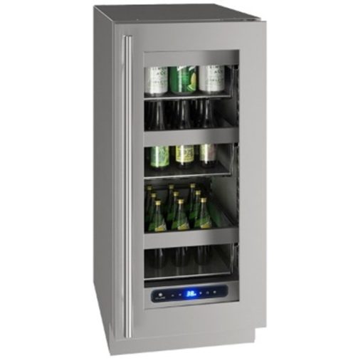 2.9 cu ft Undercounter Stainless Refrigerator