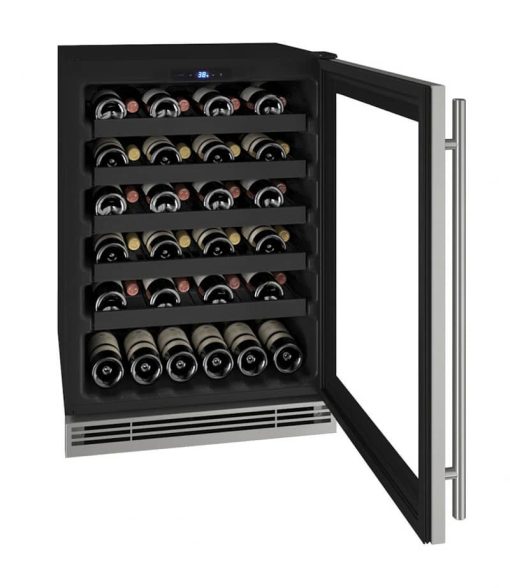 U-Line 24" Stainless Frame Wine Refrigerator - Image 2