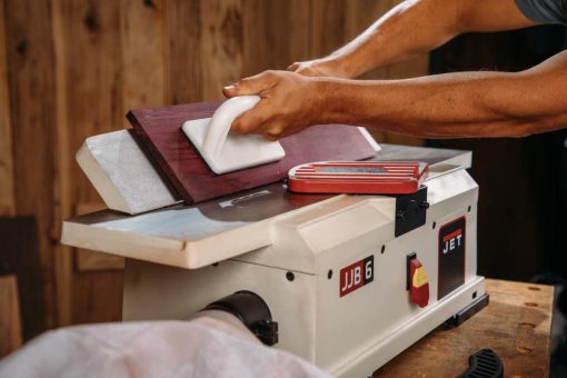 JJ-6HHBT, 6 Inch Helical Head Benchtop Jointer - Image 8