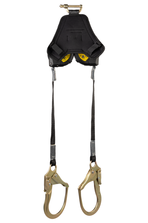 Werner Bantam 6' Twin Leg Web Leading Edge Self Retracting Lifeline with Steel Form Hook - Image 3
