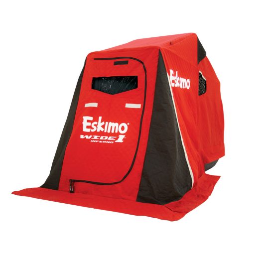 Wide One Flip Shelter Portable Ice Fishing House