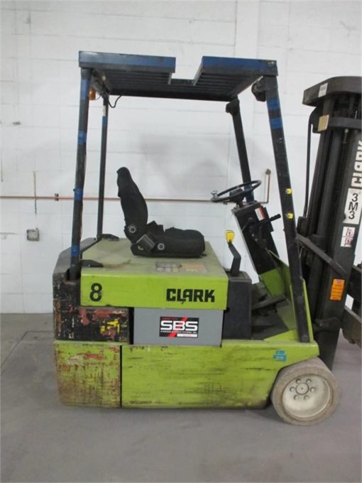 Clark Forklift 5000# Capacity 36V Electric TM25 - Used - Image 8