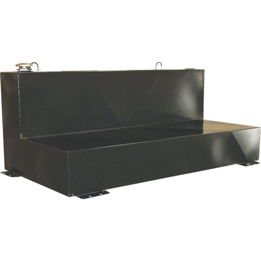 100 Gallon HD Series "L" Transfer Tank, STEEL, GLOSS BLACK