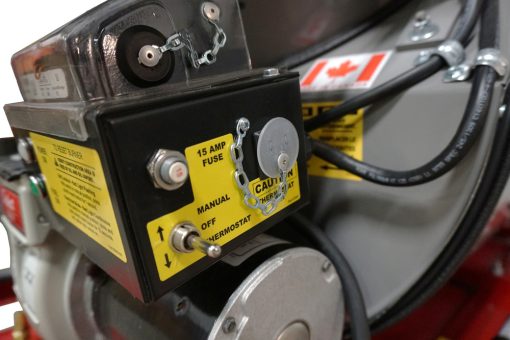 Indirect Fired 420k BTU Portable Heater System (Oil/Diesel) - Image 6