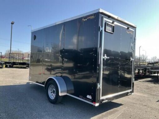 Doolittle 84" x 18' Equipment Trailer with Dove Tail 2022 Black - Image 3