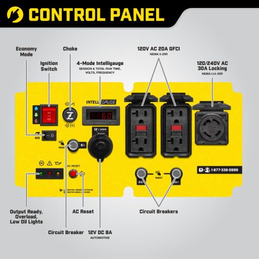 Champion 8750-Watt Open Frame Inverter Generator - Image 4