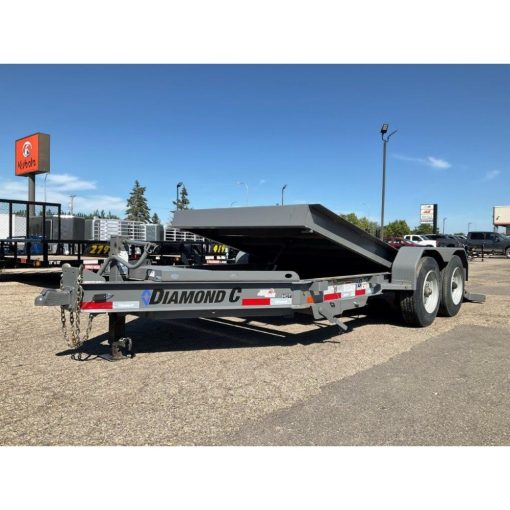 Diamond C HDT 16' Hydraulic Tilt Equipment Trailer 2019 Used