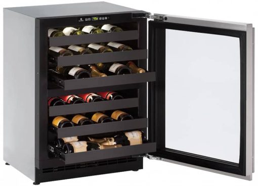 U-Line 24" Integrated Frame Dual-Zone Wine Refrigerator - Image 2