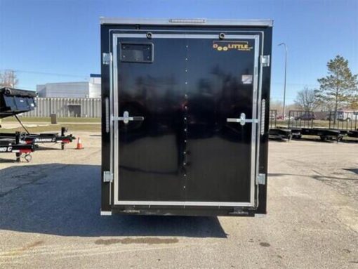 Doolittle 7' x 20' Equipment Hauler 2022 Black - Image 4