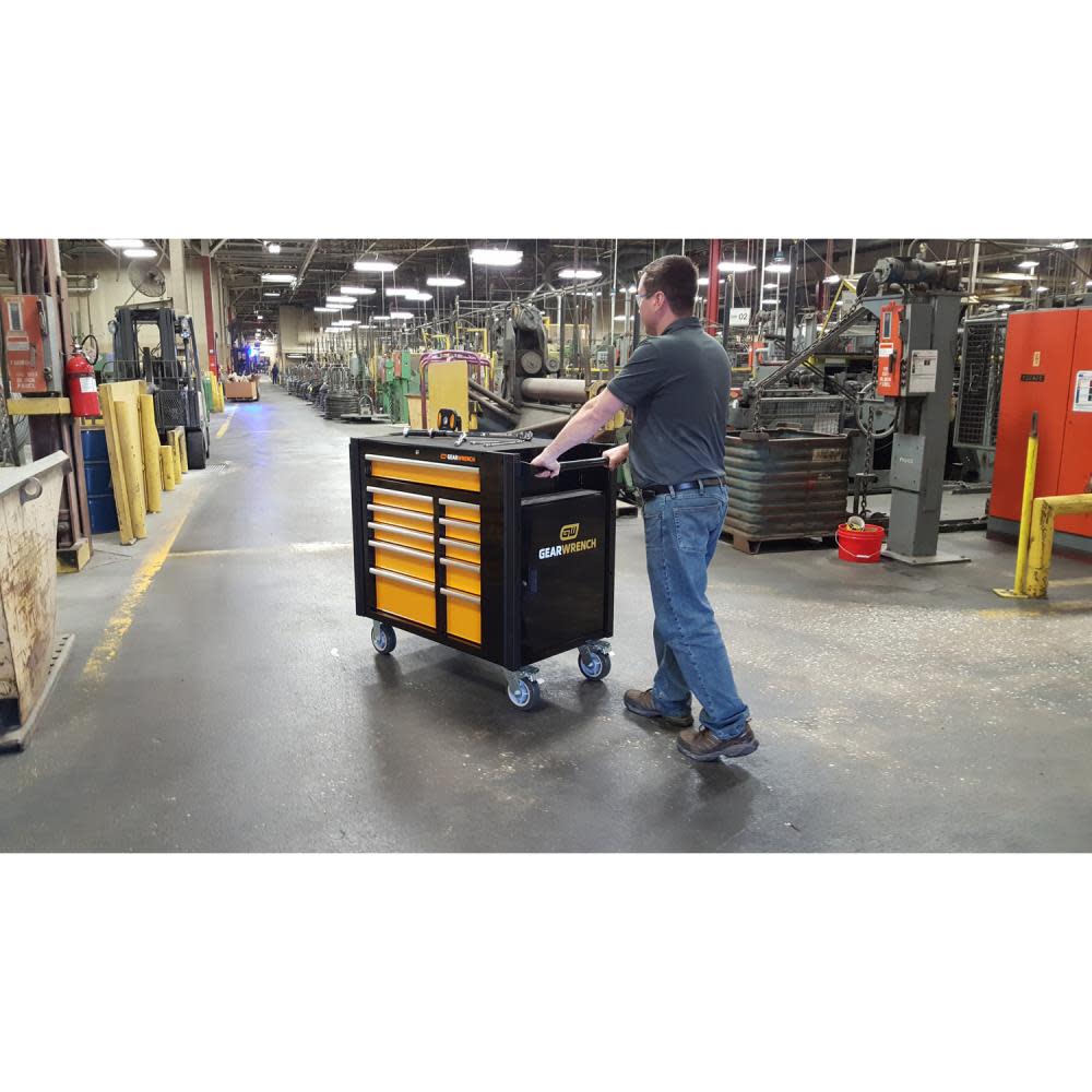 42" INDUSTRIAL MOBILE WORK STATION WITH 11 DRAWERS - Image 9