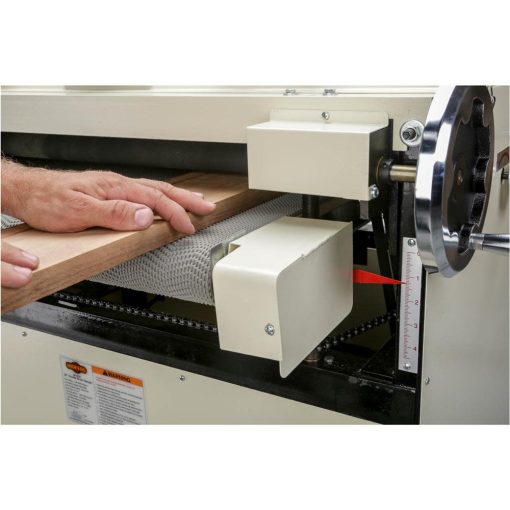 Shop Fox 26" Drum Sander 220V 5HP 1 Phase - Image 8