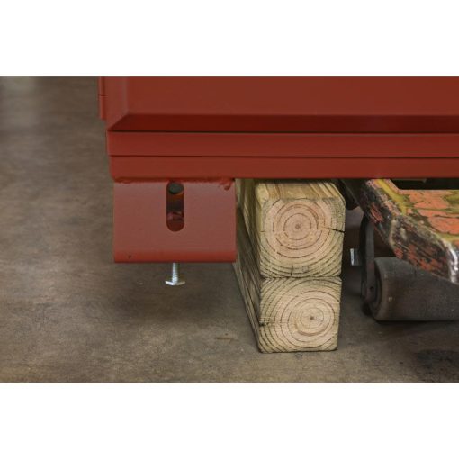 30 Gallon Combustible Manual Close Safety Cabinet - Red - Image 7