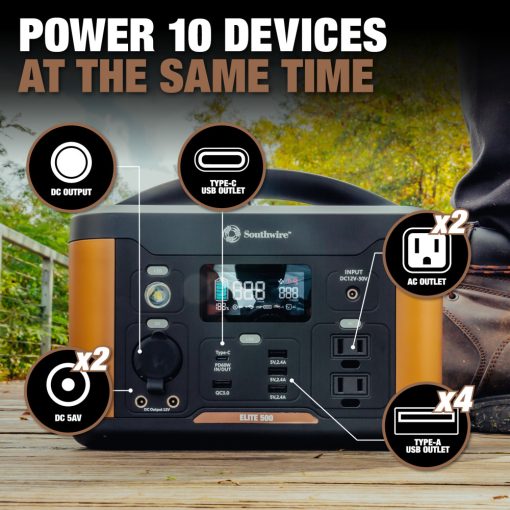 Southwire Elite 500 Series Portable Power Station - Image 5