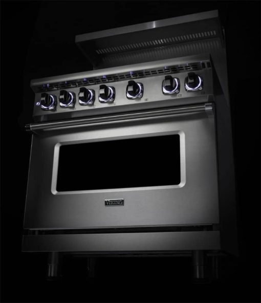 Viking 7 Series 36" Stainless Steel Dual Fuel Range With Griddle - Image 8