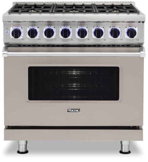 Viking 7 Series 36" Pacific Grey Dual Fuel Range